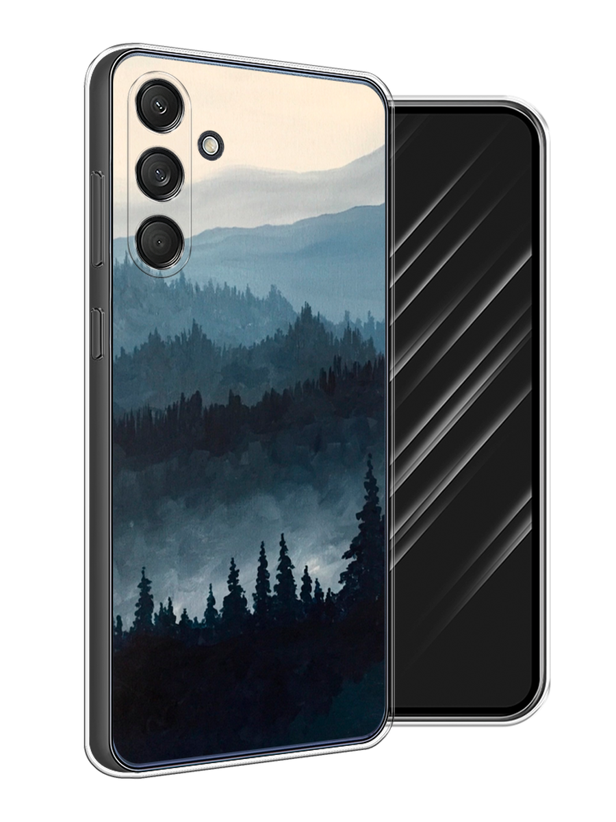 

Чехол Awog на Samsung Galaxy M55 "Туманные горы", Бежевый;серый;черный, 2109650-1
