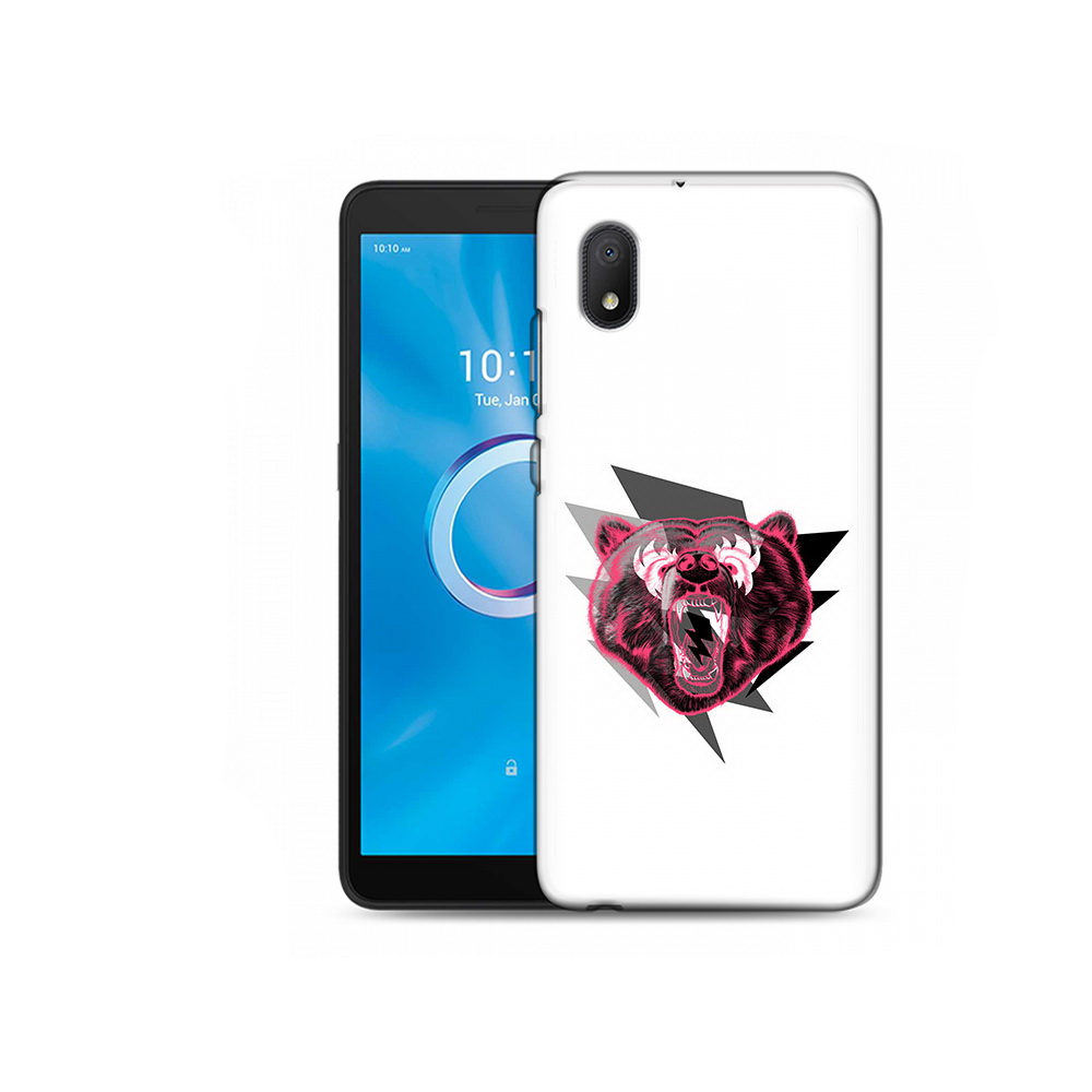 

Чехол MyPads Tocco для Alcatel 1B 5002H грозовой медведь (PT227135.663.301), Tocco