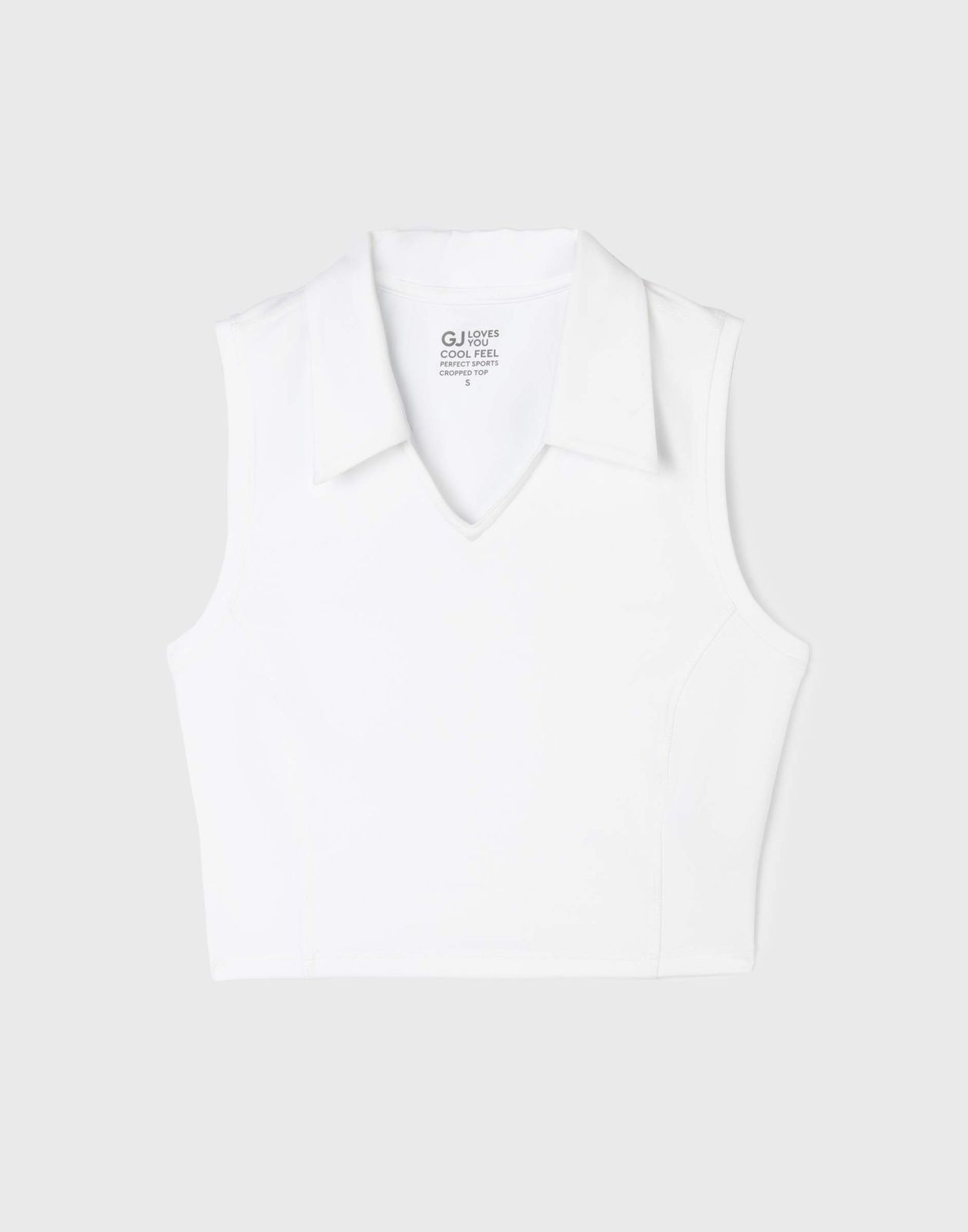 

Спортивный топ женский Gloria Jeans GRT000485 молочный M/170, Белый, GRT000485