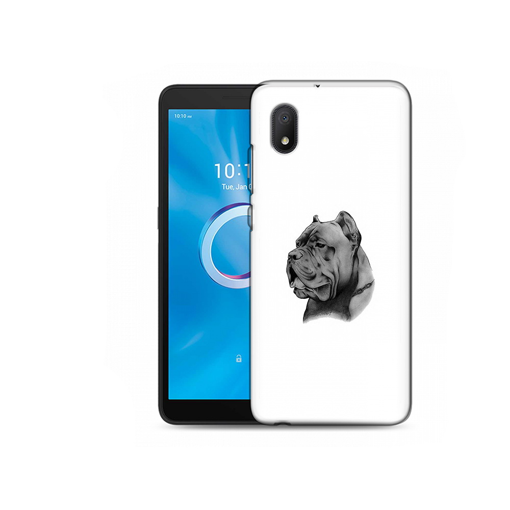 

Чехол MyPads Tocco для Alcatel 1B 5002H грозный бульдог (PT227135.663.300), Tocco