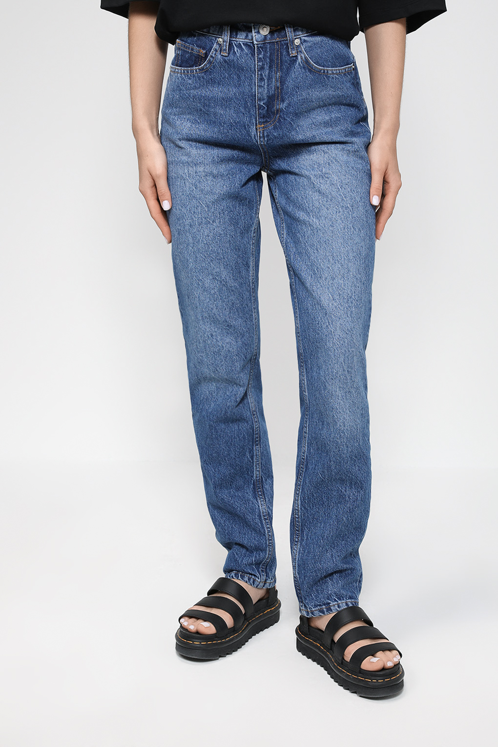 

Джинсы женские COLORPLAY CP230120008 синие 26, Синий, CP230120008