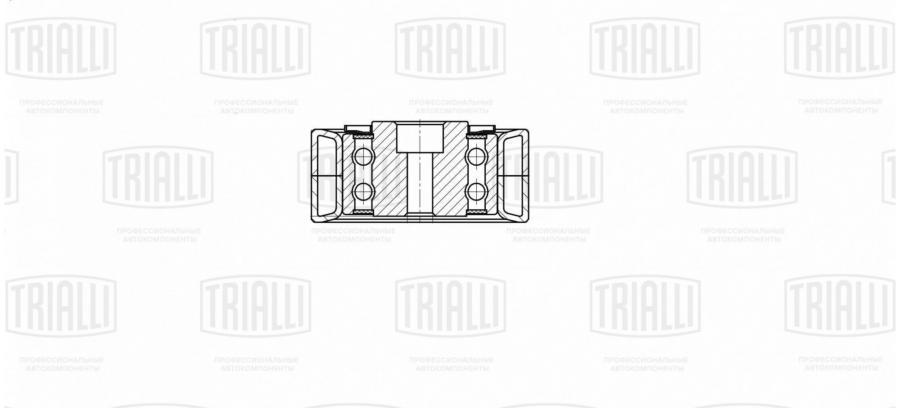 

Ролик Привод. Ремня Для А/М Vw Crafter (16-) 2.0D (Только Ролик) () Trialli CM 5135