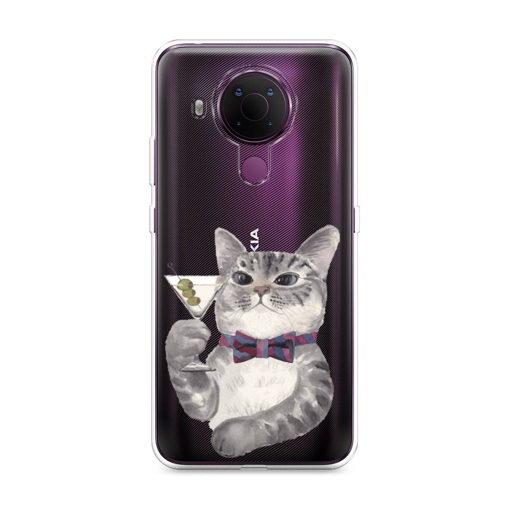 

Чехол Awog "Кот джентльмен" для Nokia 5.4