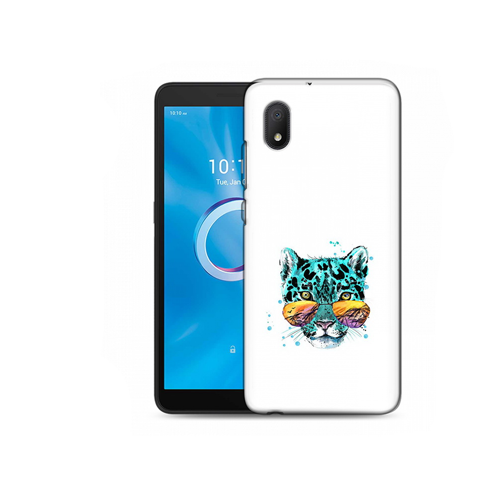 

Чехол MyPads Tocco для Alcatel 1B 5002H голубой лео (PT227135.663.294), Tocco
