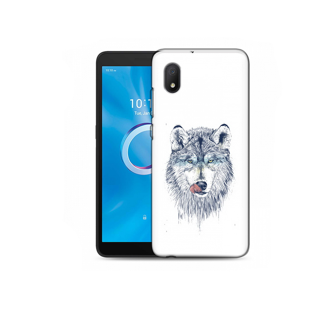 

Чехол MyPads Tocco для Alcatel 1B 5002H голодгый волк (PT227135.663.292), Tocco