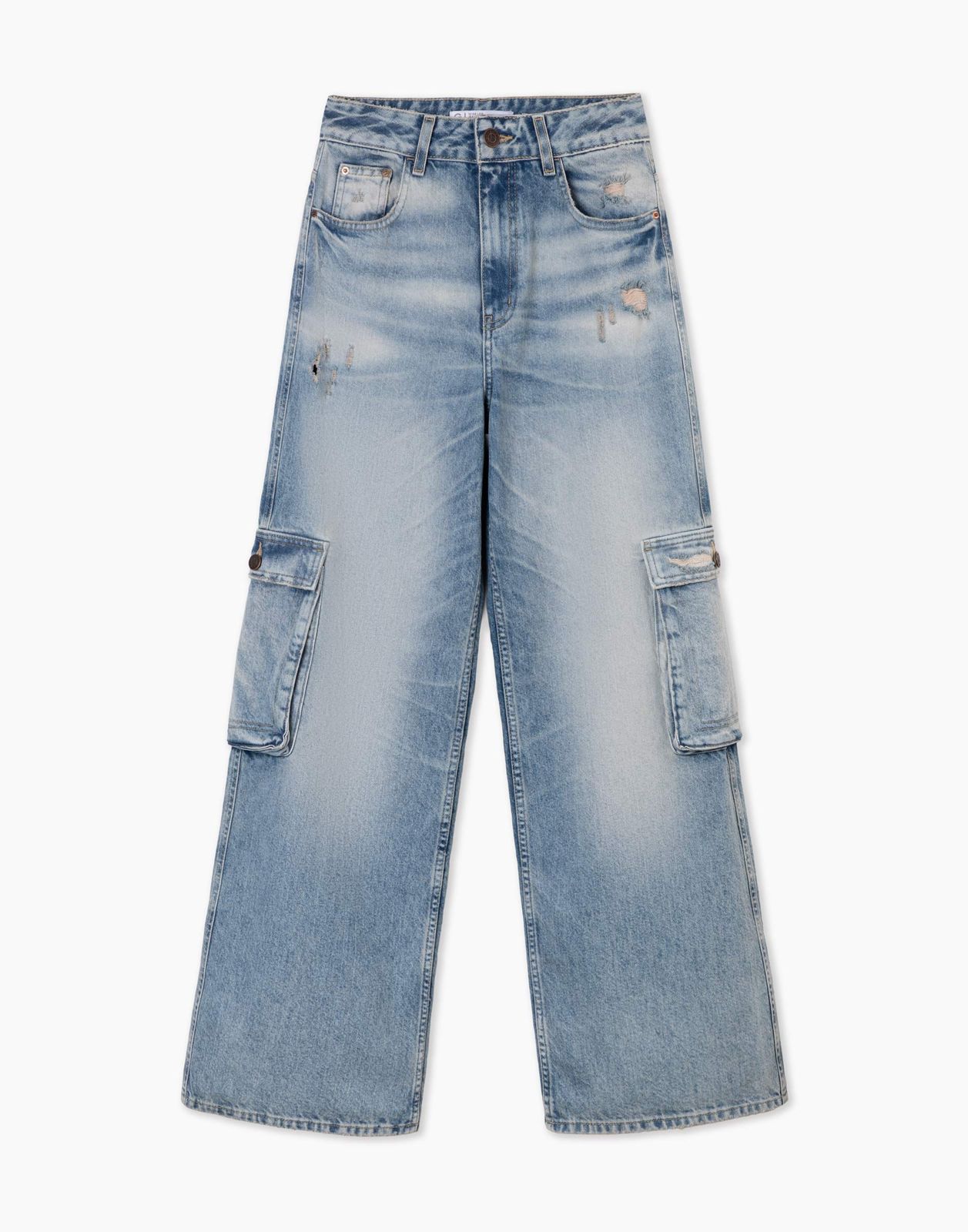 

Джинсы женские Gloria Jeans GJN032826 синие 38/158, Синий, GJN032826