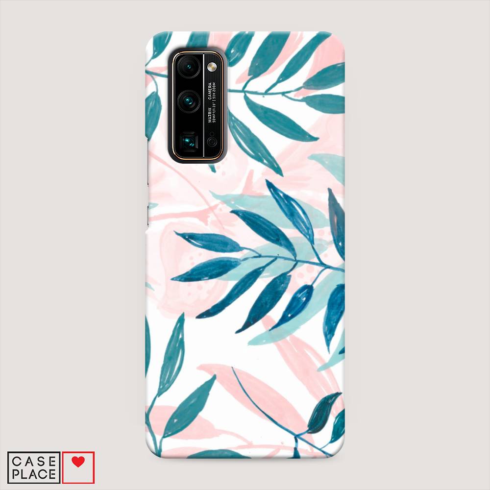 фото Чехол awog "акварельные веточки" для honor 30 pro plus
