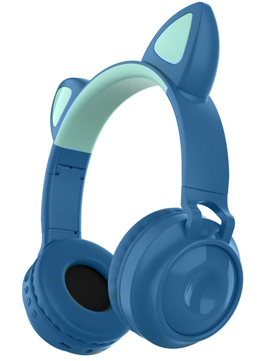 фото Беспроводные наушники cat ear zw-028 blue homestore