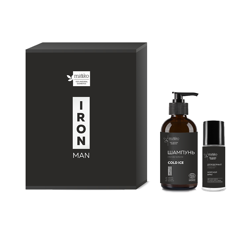 Подарочный набор Mi&Ko Ironman набор натуральная забота natural care