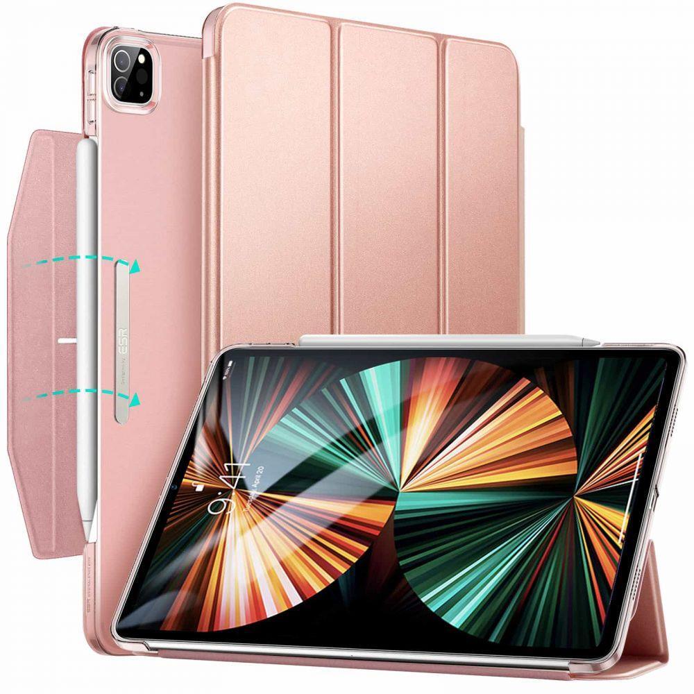 

Чехол книжка ESR Ascend Trifold Case для iPad Pro 11 (2021) Rose Gold, розовое золото, Magnetic Case iPad Pro 11