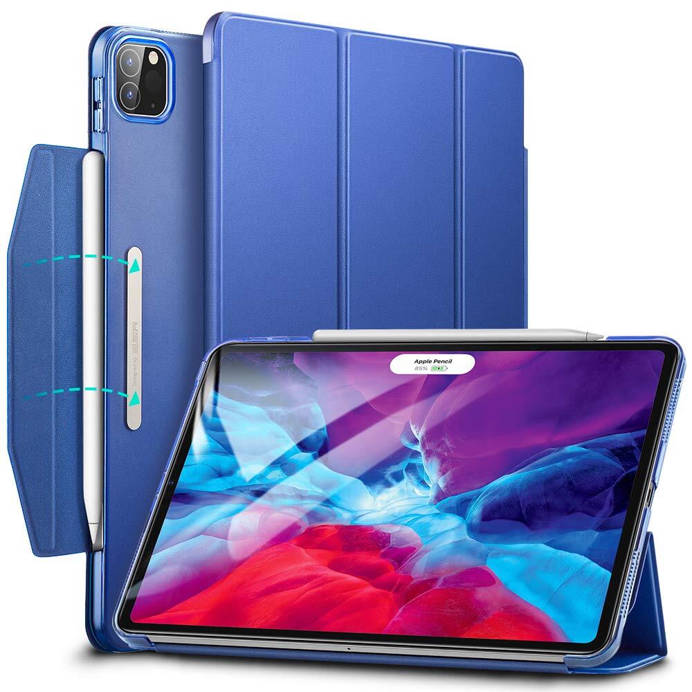 

Чехол книжка ESR Ascend Trifold Case для iPad Pro 11 (2021) Navy Blue, насыщенный синий, Magnetic Case iPad Pro 11