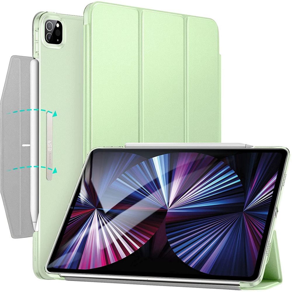 

Чехол ESR Magnetic Case iPad Pro 11 для Apple iPad Pro 11 (2021) Mint Green, мятный (2002), Magnetic Case iPad Pro 11