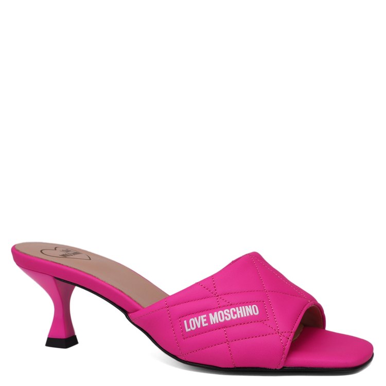 Мюли женские Love Moschino JA28025G розовые 38 EU