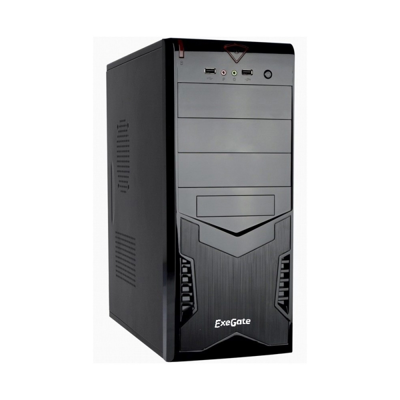 

Корпус компьютерный ExeGate CP-601 (EX261449RUS) черный, CP-601
