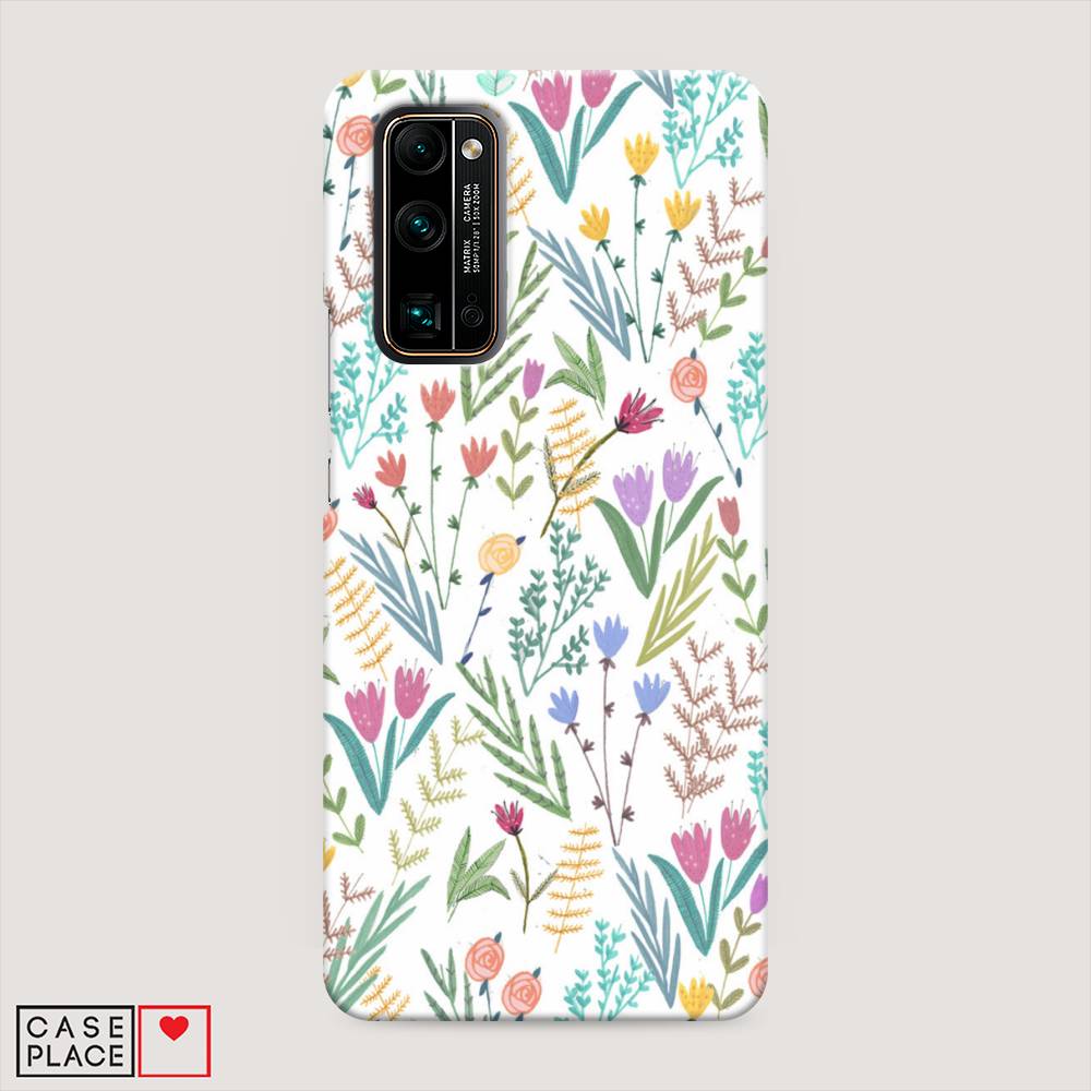 

Чехол Awog "Полевые цветы рисунок" для Honor 30 Pro Plus, 612220-6