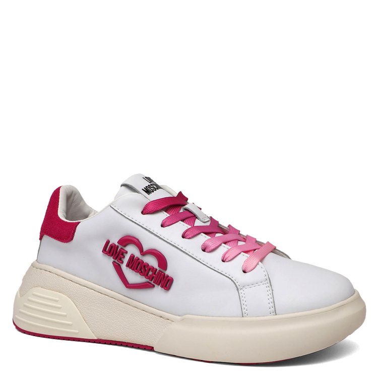 

Кеды женские Love Moschino JA15105G белые 37 EU, Белый, JA15105G