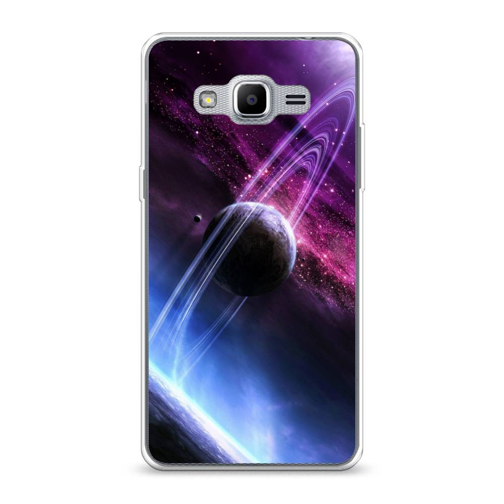 

Чехол Awog на Samsung Galaxy J2 Prime 2016 / Самсунг J2 Prime 2016 "Космос 17", Черный;фиолетовый, 22350-4
