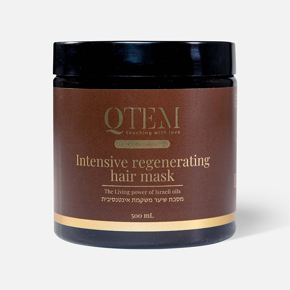 фото Маска для волос qtem intensive regenerating hair mask восстанавливающая, 500 мл