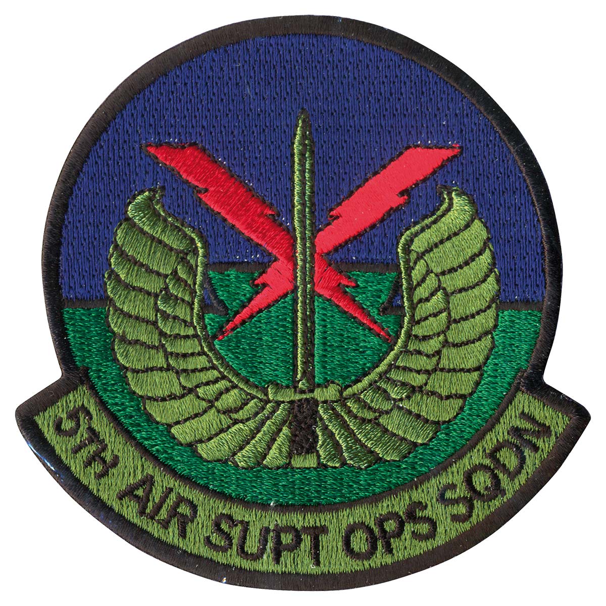 

AD1352 Термоаппликация 5th AIR SUPT OPS SQDN, 8,9*8,9 см, Hobby&Pro, Зеленый