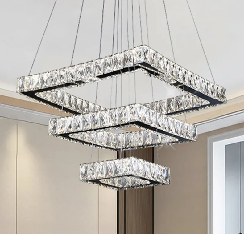 Подвес Свет Luxury 1020-480 CH L480H150 LED 140W ПУ 3 реж 2500-4500K