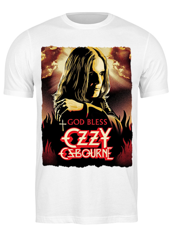 

Футболка мужская Printio Ozzy osbourne белая S, Белый, Ozzy osbourne