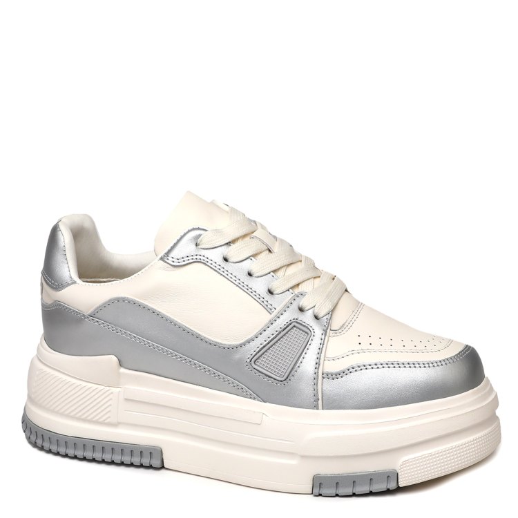 

Кеды женские Tendance MJ-910-01 серебристые 35 EU, Серебристый, MJ-910-01