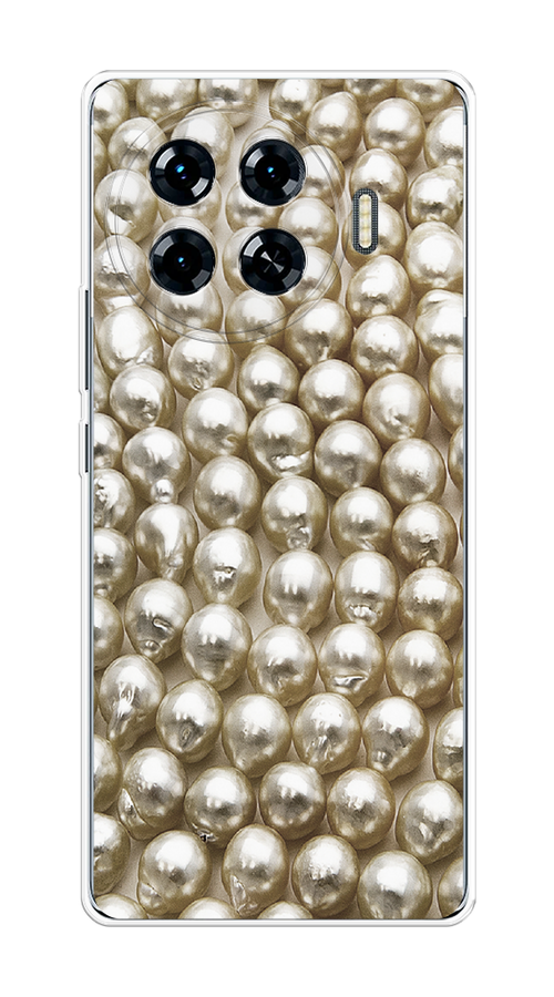 

Чехол на Tecno Spark 20 Pro Plus "Жемчуг", Бежевый, 305050-1