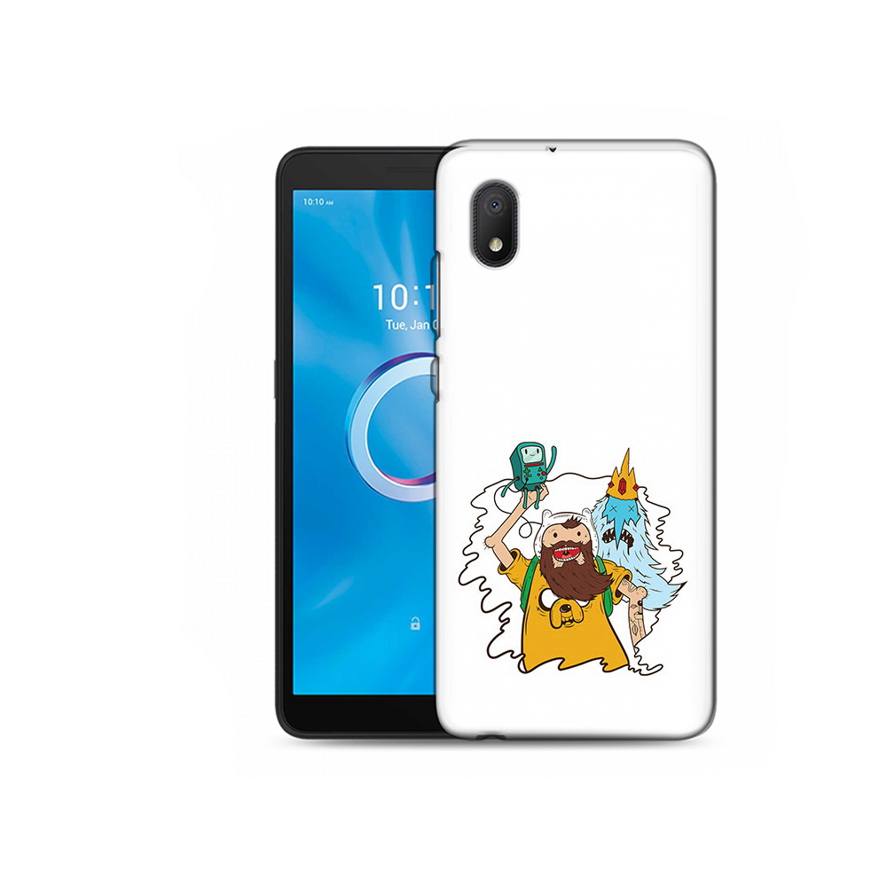 

Чехол MyPads Tocco для Alcatel 1B 5002H время приключений старый Финн (PT227135.663.279), Tocco