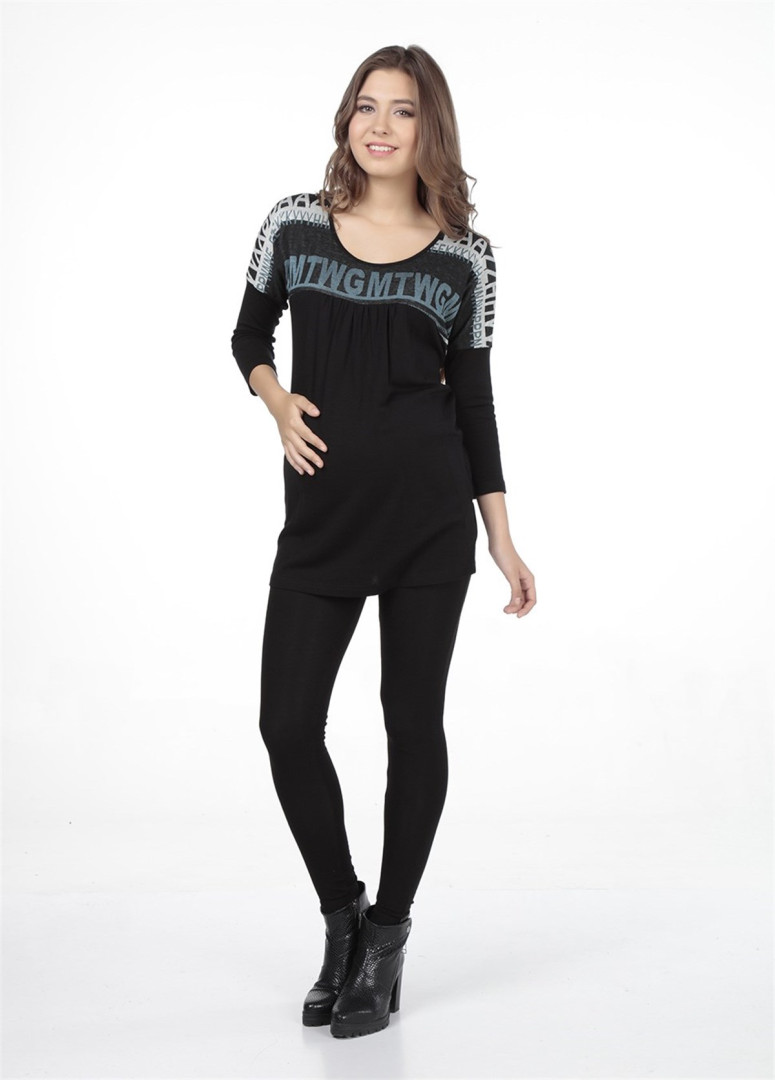 

Лонгслив для беременных Busa Giyim 1872 черный 3 (товары доставляются из-за рубежа), 1872