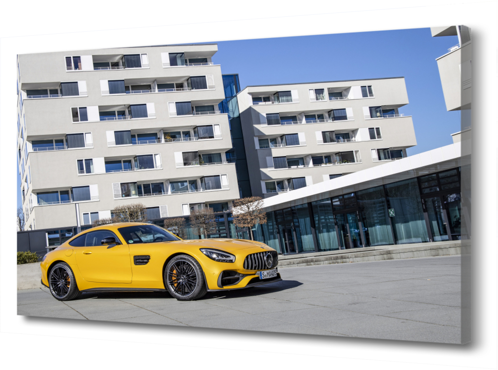 

Картина на холсте Машина. Mercedes-AMG GT PRC-27 (60x40см). Натуральный холст