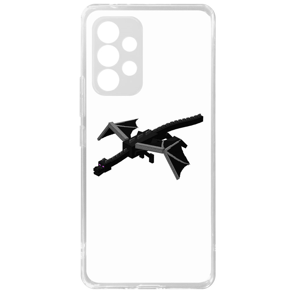 

Чехол-накладка Krutoff Clear Case Minecraft-Дракон Края для Samsung Galaxy A53 (A536)