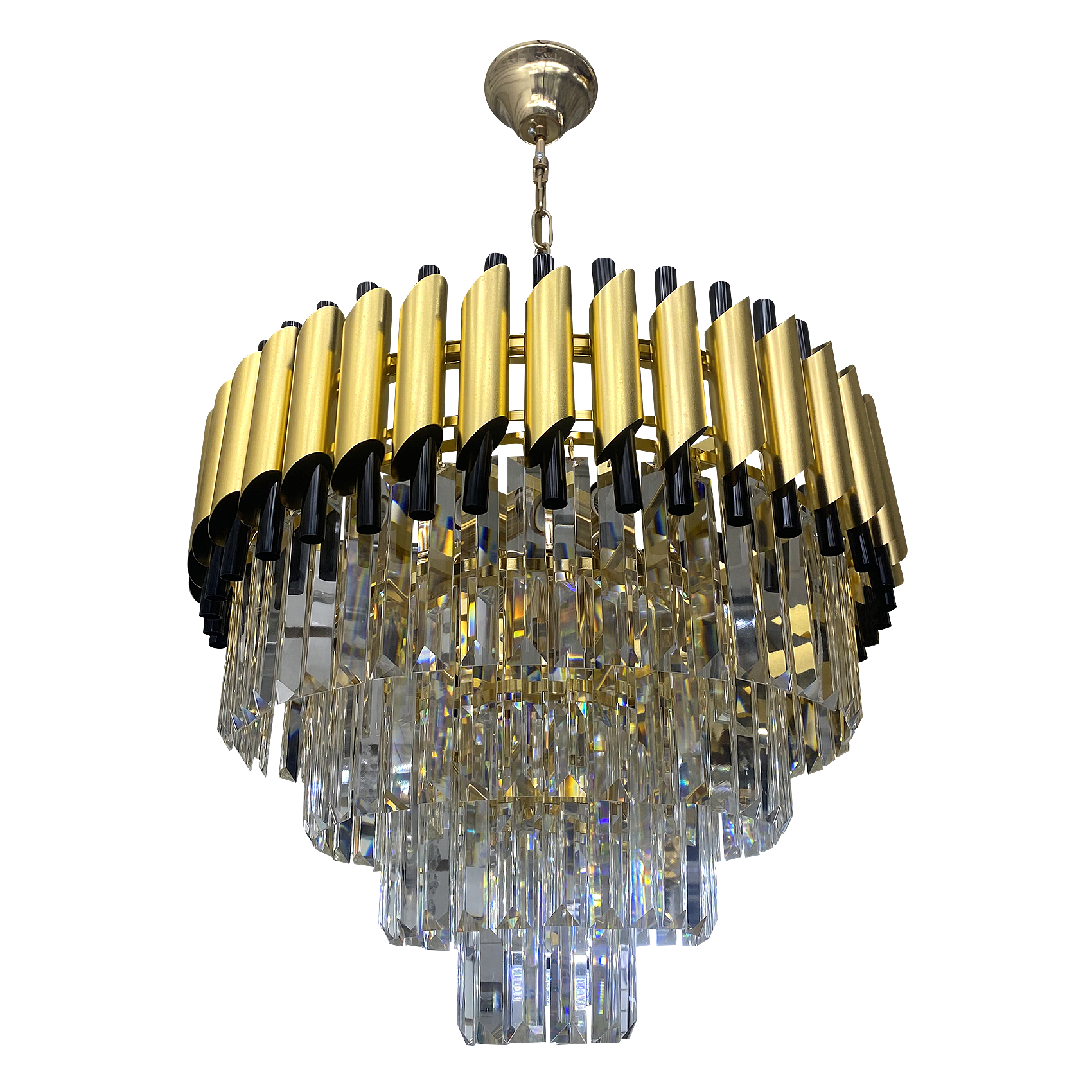 Люстра подвесная Studio Led SL971/500S Crystal Gold