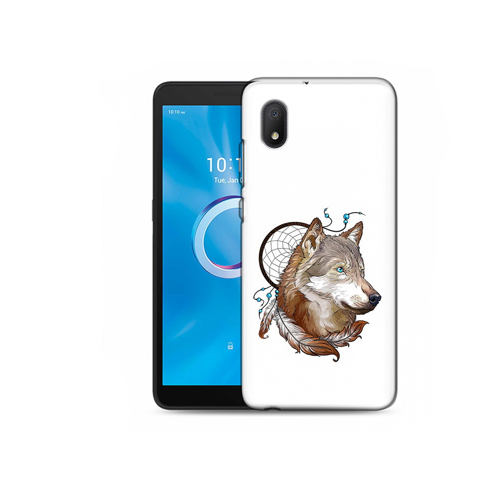 

Чехол MyPads Tocco для Alcatel 1B 5002H волк и ловец снов (PT227135.663.269), Tocco