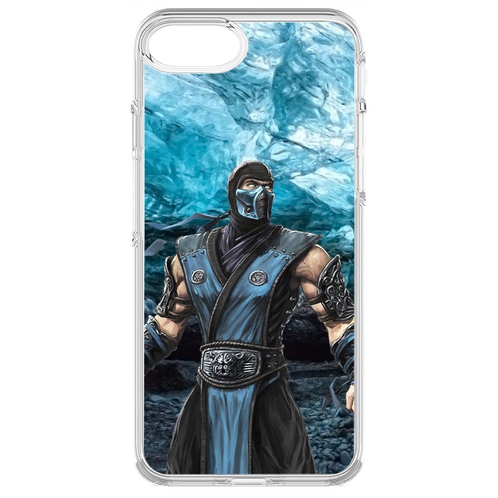 

Чехол-накладка Krutoff Clear Case Мортал Комбат. Саб Зиро для iPhone 7