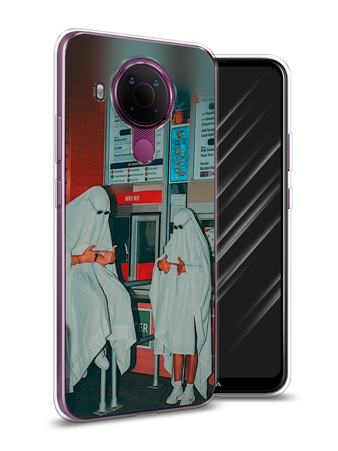 

Чехол Awog на Nokia 5.4 / Нокиа 5.4 "Chillin Killin", Красный, 123650-9