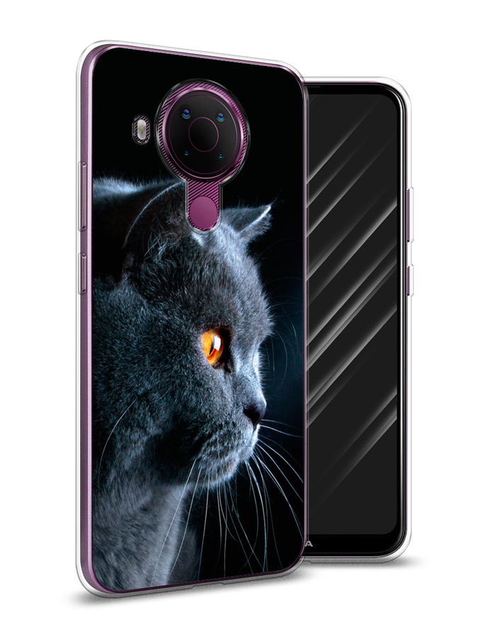 

Чехол Awog на Nokia 5.4 / Нокиа 5.4 "Благородный кот британец", Черный;серый;оранжевый, 123650-2