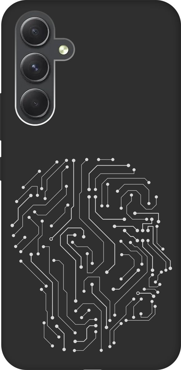 

Чехол на Samsung Galaxy A54 5G с 3D принтом "Mindmap" черный, Черный;белый, 158768