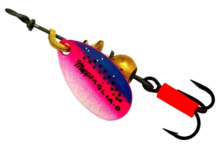 

Блесна Mepps Aglia Rainbow №0 rainbow/trout, Фиолетовый;розовый, Aglia Rainbow