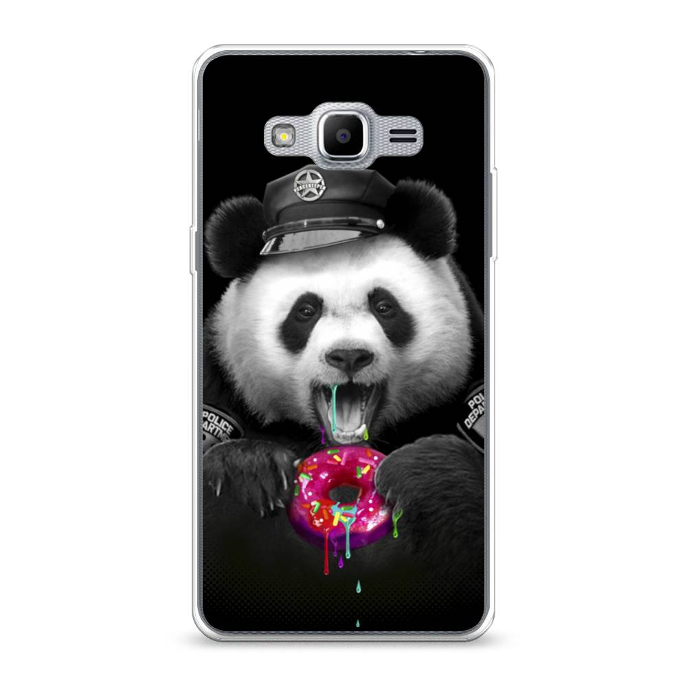 

Чехол Awog на Samsung Galaxy J2 Prime 2016 / Самсунг J2 Prime 2016 "Панда police", Черный;белый;розовый, 22350-2