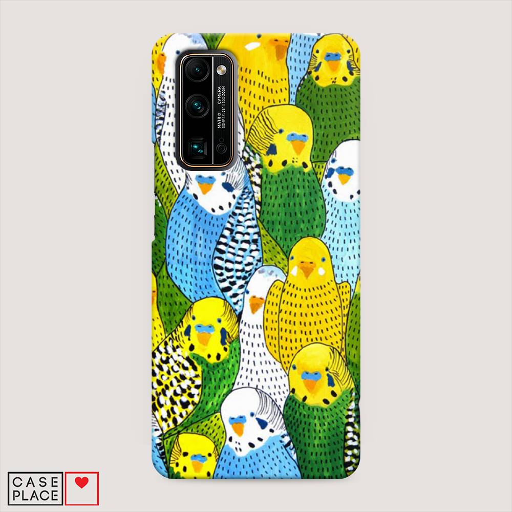 

Чехол Awog "Попугаи" для Honor 30 Pro Plus, 612220-1