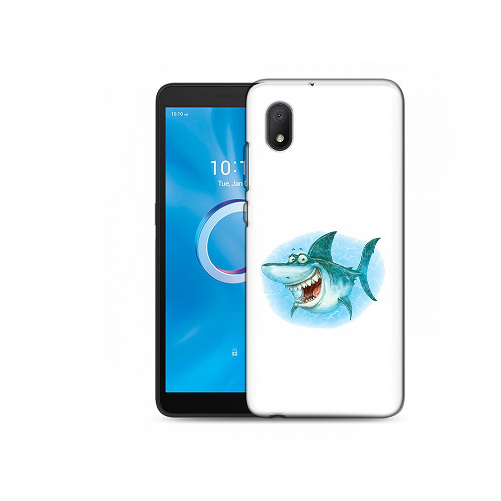 

Чехол MyPads Tocco для Alcatel 1B 5002H веселая акула (PT227135.663.261), Tocco