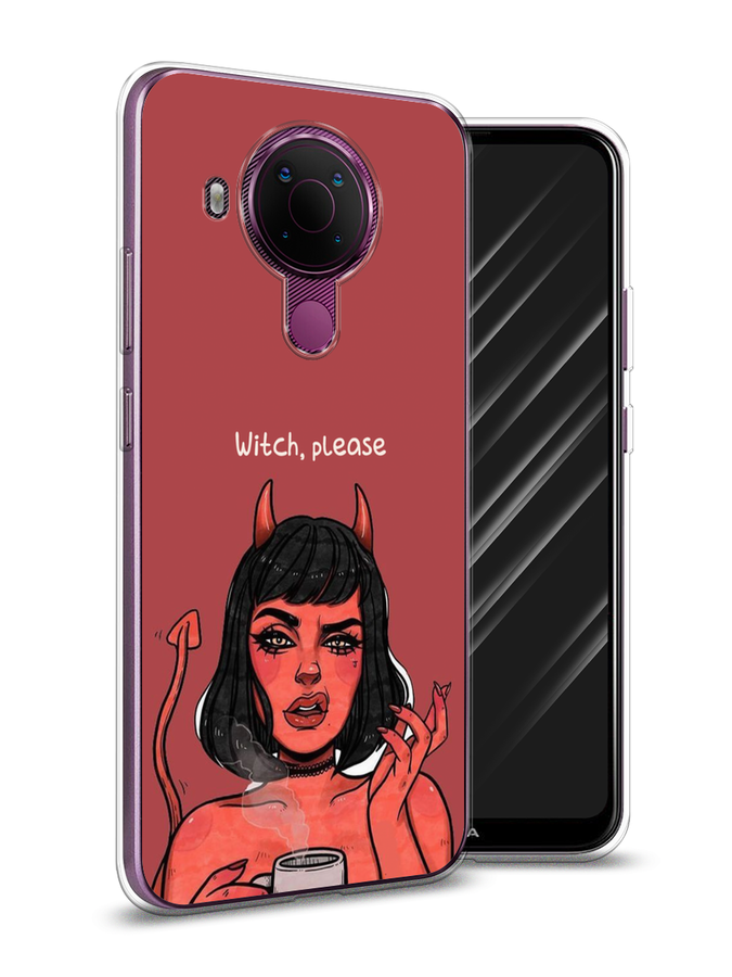 

Чехол Awog на Nokia 5.4 / Нокиа 5.4 "Evil Girl", Красный;черный, 123650-6