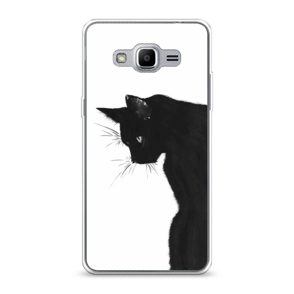 

Чехол Awog на Samsung Galaxy J2 Prime 2016 / Самсунг J2 Prime 2016 "Black cat", Черный;белый, 22350-1