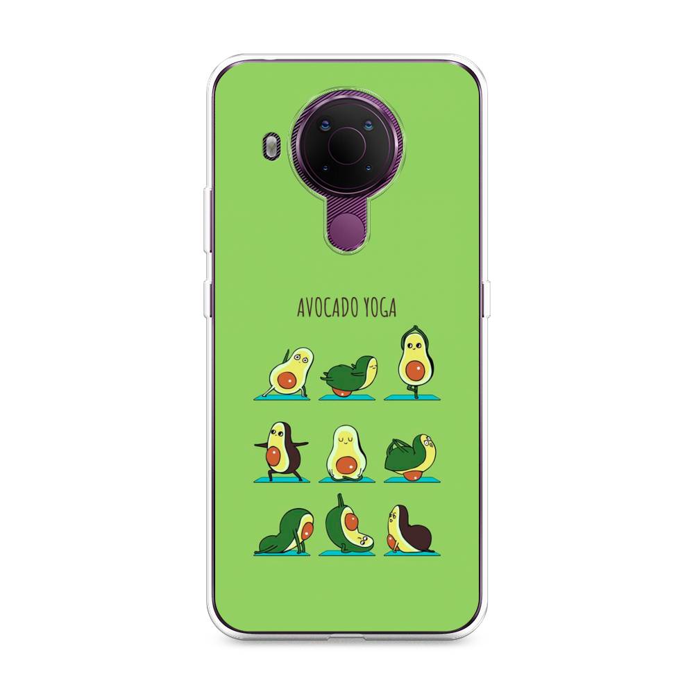 фото Чехол awog "авокадо йога" для nokia 5.4