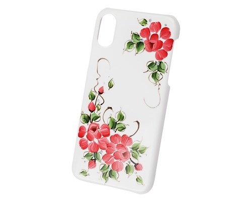 Панель-накладка iCover Sweet Rose Red для Apple iPhone X IPX-HP/W-SR/R