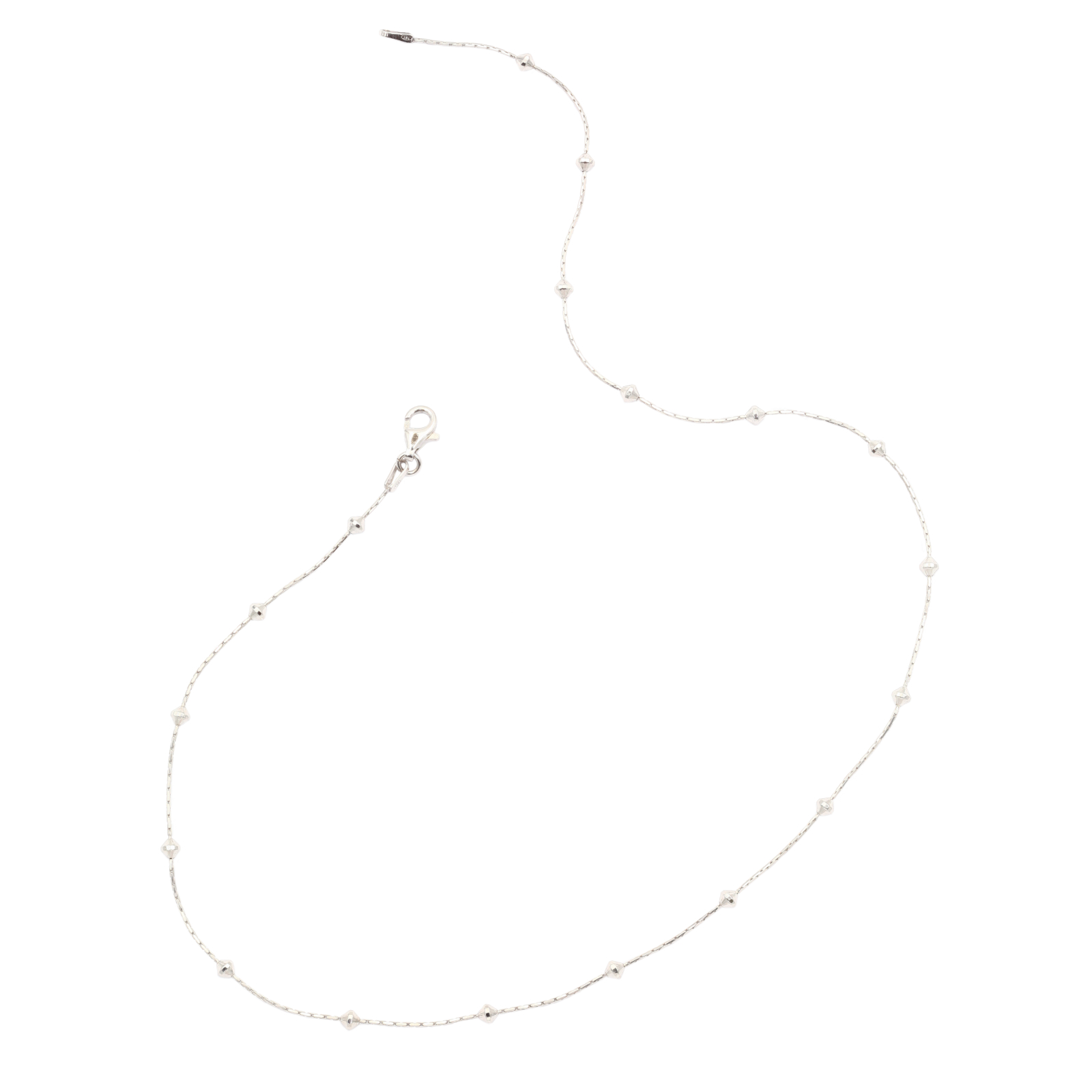 фото Серебряная цепочка на шею uvilers, серебро 925, размер 40