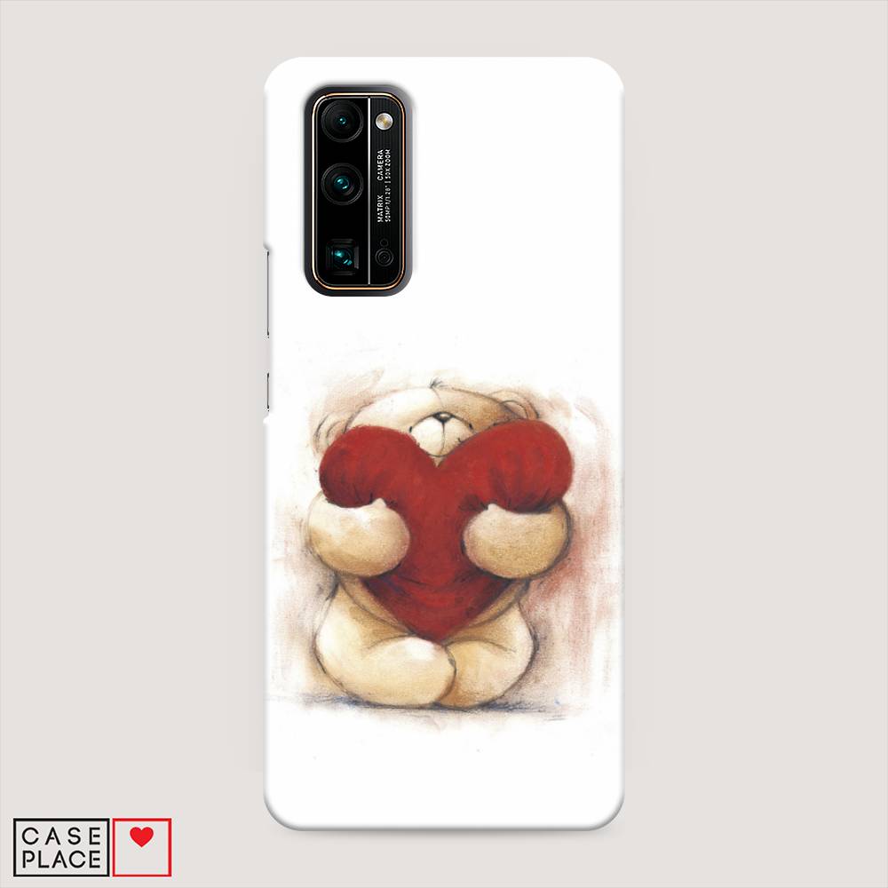 

Чехол Awog "Мишка с сердцем 1" для Honor 30 Pro Plus, 612220-5