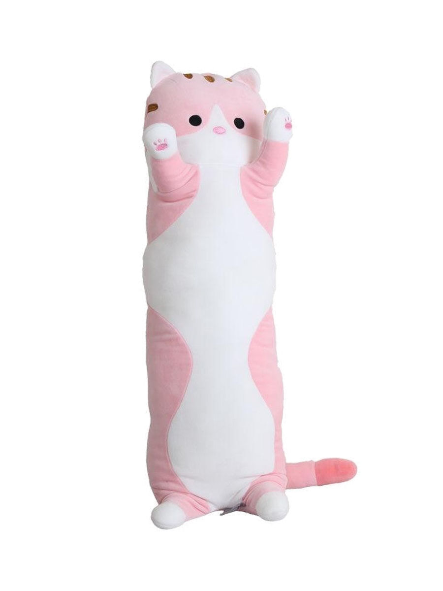 

Мягкая игрушка U & V Кот Батон, антистресс, Розовый