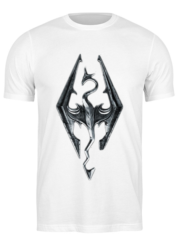 

Футболка мужская Printio Skyrim белая L, Белый, Skyrim