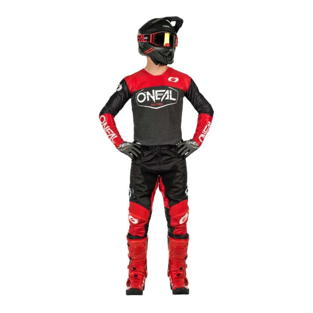 Мотоштаны Oneal MAYHEM-HEXX-pants red-black